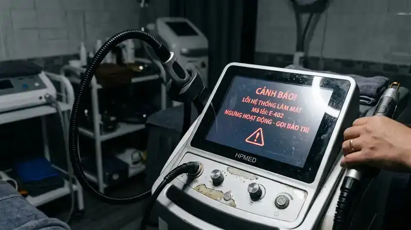 Các lỗi máy spa thường gặp và dấu hiệu cần bảo trì