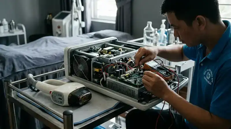 Sửa Máy Spa Quảng Ngãi: Dịch Vụ Uy Tín, Kỹ Thuật Chuyên 2 Các lỗi thường gặp trên máy thẩm mỹ cần được khắc phục ngay