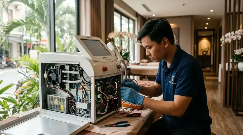 Các lỗi thường gặp trên máy thẩm mỹ công nghệ cao hiện nay