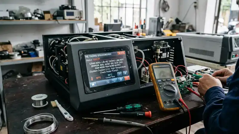 Sửa máy spa Nam Định Uy Tín: Chuyên Gia Kỹ Thuật HP Med 2 Các lỗi thường gặp trên thiết bị spa và cách xử lý nhanh