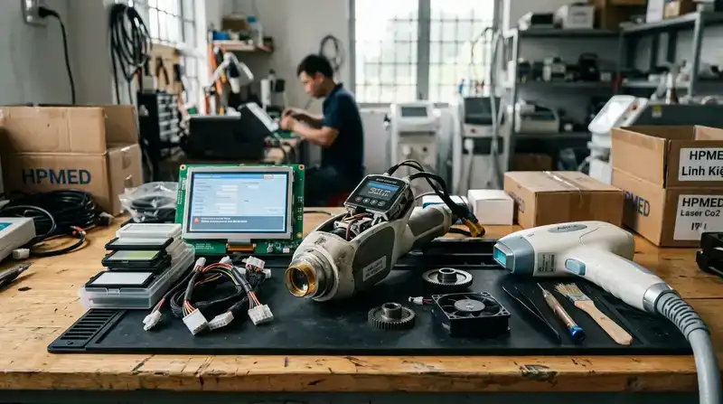 Các dịch vụ sửa chữa máy thẩm mỹ thế mạnh tại HPMED