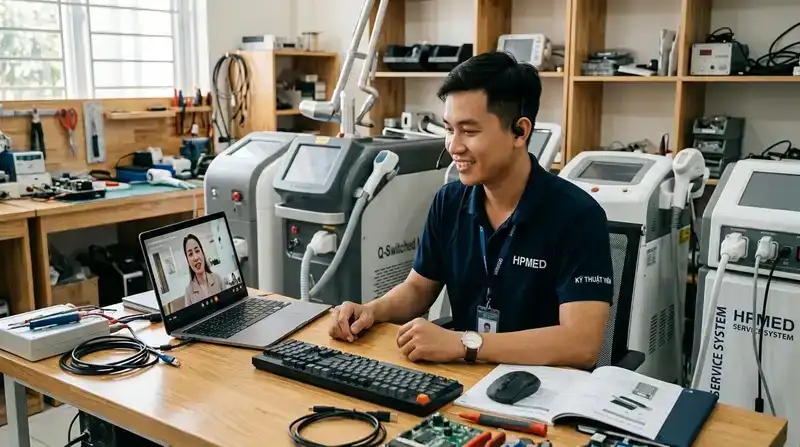 Sửa máy spa Sóc Trăng uy tín, chuyên nghiệp – HPMED 2026 3 Dịch vụ sửa máy spa Sóc Trăng từ HPMED
