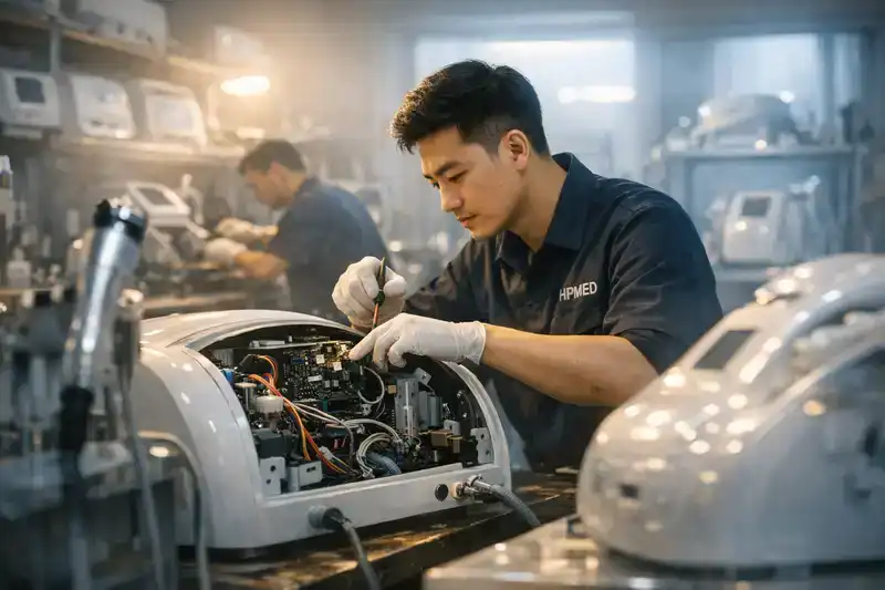 Quy trình Dịch vụ sửa máy spa chuyên nghiệp toàn quốc tại HPMED