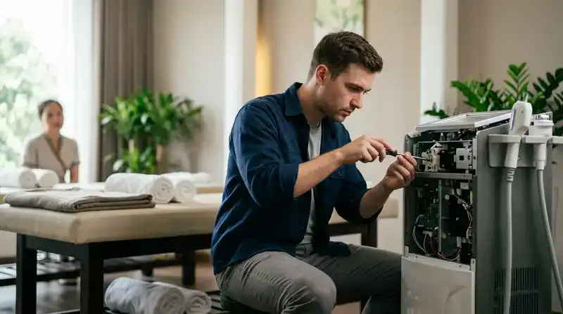 Quy trình sửa máy spa tại Hưng Yên chuyên nghiệp của HPMED