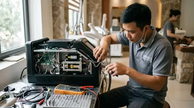 Quy trình sửa máy thẩm mỹ tại Tuyên Quang chuẩn HPMED