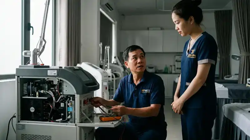 Sửa Máy Spa Quảng Ngãi: Dịch Vụ Uy Tín, Kỹ Thuật Chuyên 3 Review năng lực sửa chữa thiết bị thẩm mỹ của HPMED Việt Nam