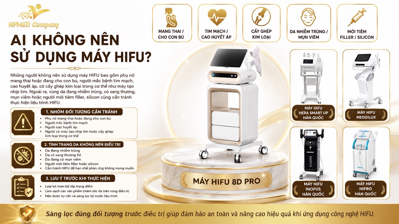 Ai Không Nên Sử Dụng Máy HIFU?