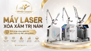 Mẫu máy laser xóa xăm trị nám trục khuỷu Picotech Premium chính ngạch tại HPMED