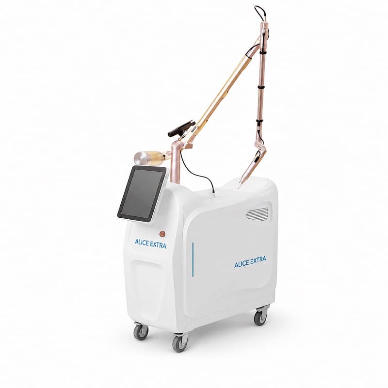 Mẫu máy laser alice extra xóa xăm trị nám chính ngạch chuẩn y khoa tại HPMED