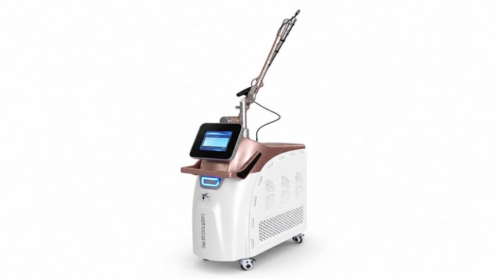 Mẫu máy laser fucos pro xóa xăm trị nám chính ngạch chuẩn y khoa tại HPMED