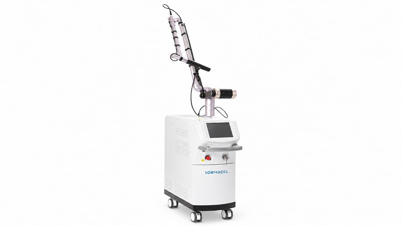 Đánh Giá Máy Laser Honkon QCCL Xóa Xăm Trị Nám Năm 2026 1 Mẫu máy laser honkon qccl xóa xăm trị nám chính ngạch chuẩn y khoa tại HPMED