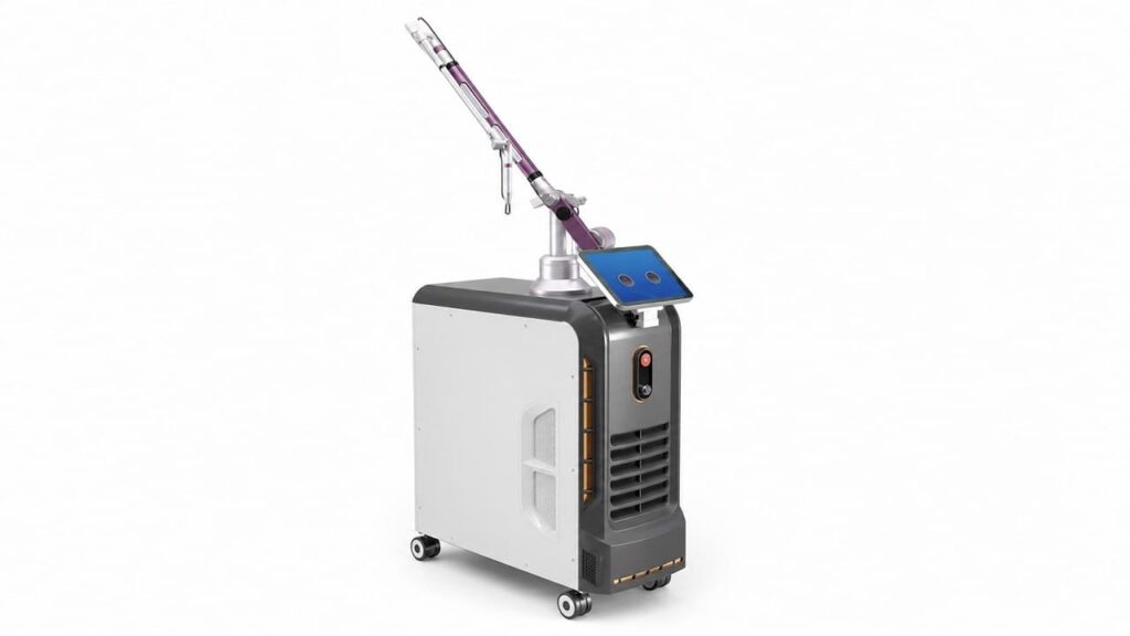Mẫu máy laser lefis xóa xăm trị nám chính ngạch chuẩn y khoa tại HPMED