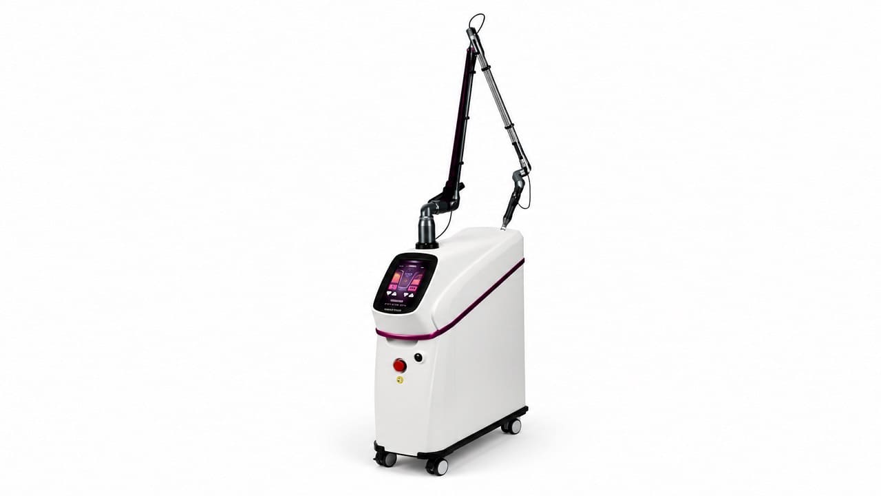 Mẫu máy laser lucas plus xóa xăm trị nám chính ngạch chuẩn y khoa tại HPMED