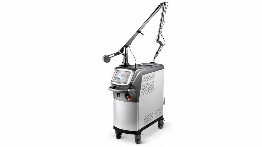 Mẫu máy laser lutronic xóa xăm trị nám chính ngạch chuẩn y khoa tại HPMED