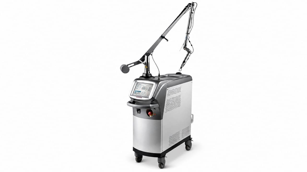 Máy Laser Lutronic Xóa Xăm Trị Nám: Đánh Giá Chi Tiết 2026 1 Mẫu máy laser lutronic xóa xăm trị nám chính ngạch chuẩn y khoa tại HPMED