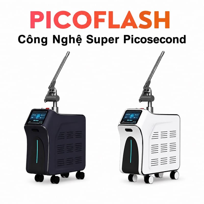 Mẫu máy laser picoflash xóa xăm trị nám chính ngạch chuẩn y khoa tại HPMED
