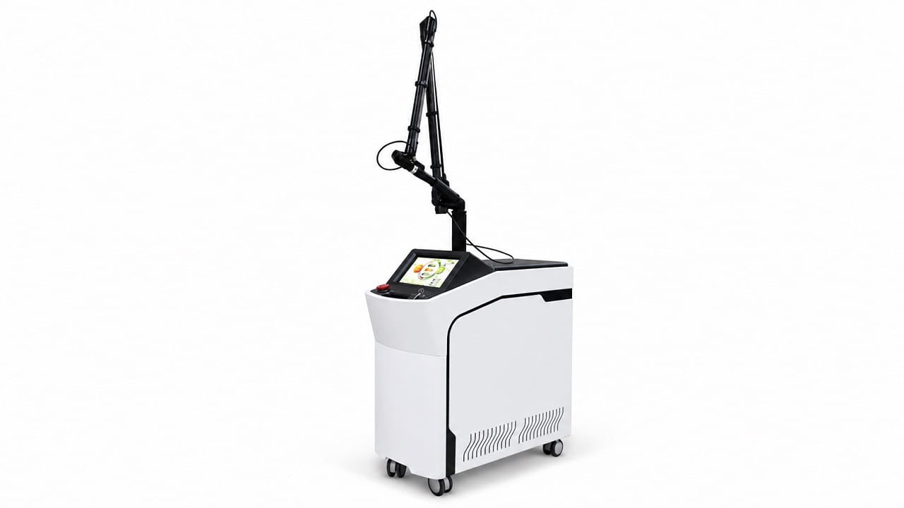Máy Laser Q7 Xóa Xăm Trị Nám: Giải Pháp Hiệu Quả Năm 2026 1 Mẫu máy laser q7 xóa xăm trị nám chính ngạch chuẩn y khoa tại HPMED