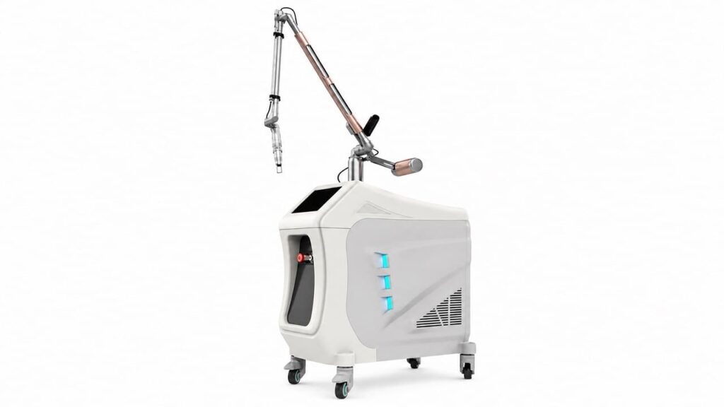 Mẫu máy laser sanhe xóa xăm trị nám chính ngạch chuẩn y khoa tại HPMED