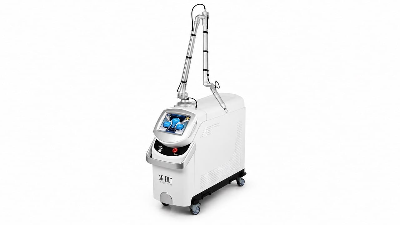 Mẫu máy laser sk eily xóa xăm trị nám chính ngạch chuẩn y khoa tại HPMED