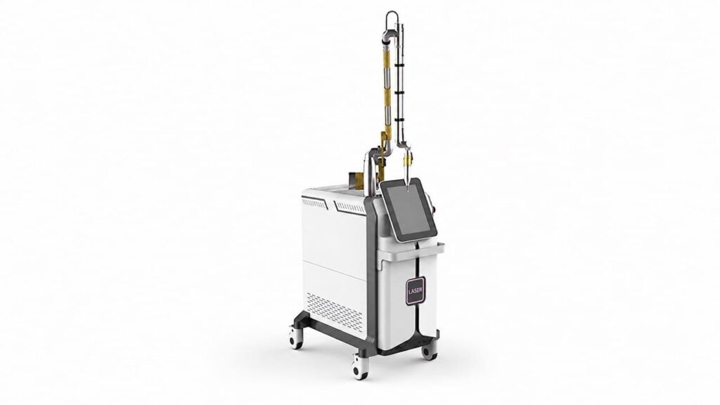 Mẫu máy laser titan xóa xăm trị nám chính ngạch chuẩn y khoa tại HPMED