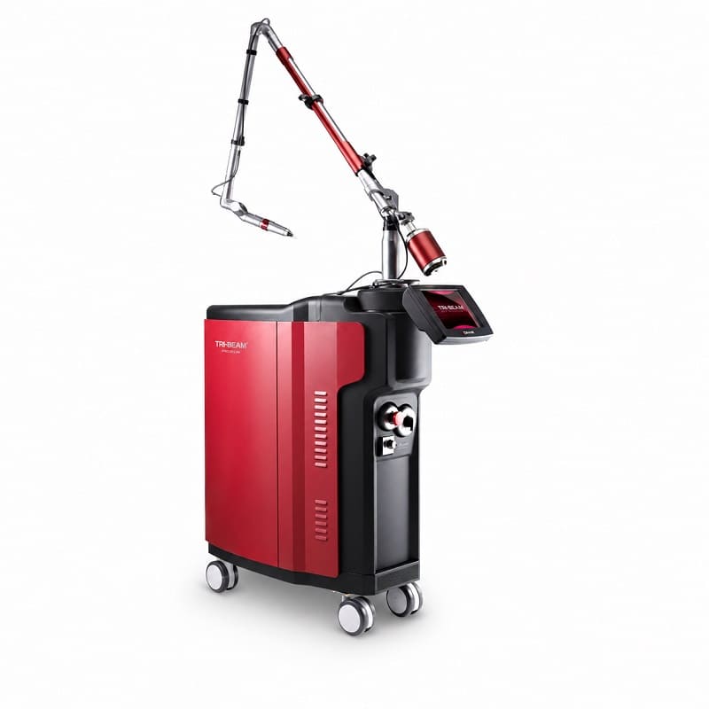 Mẫu máy laser tribeam k xóa xăm trị nám chính ngạch chuẩn y khoa tại HPMED