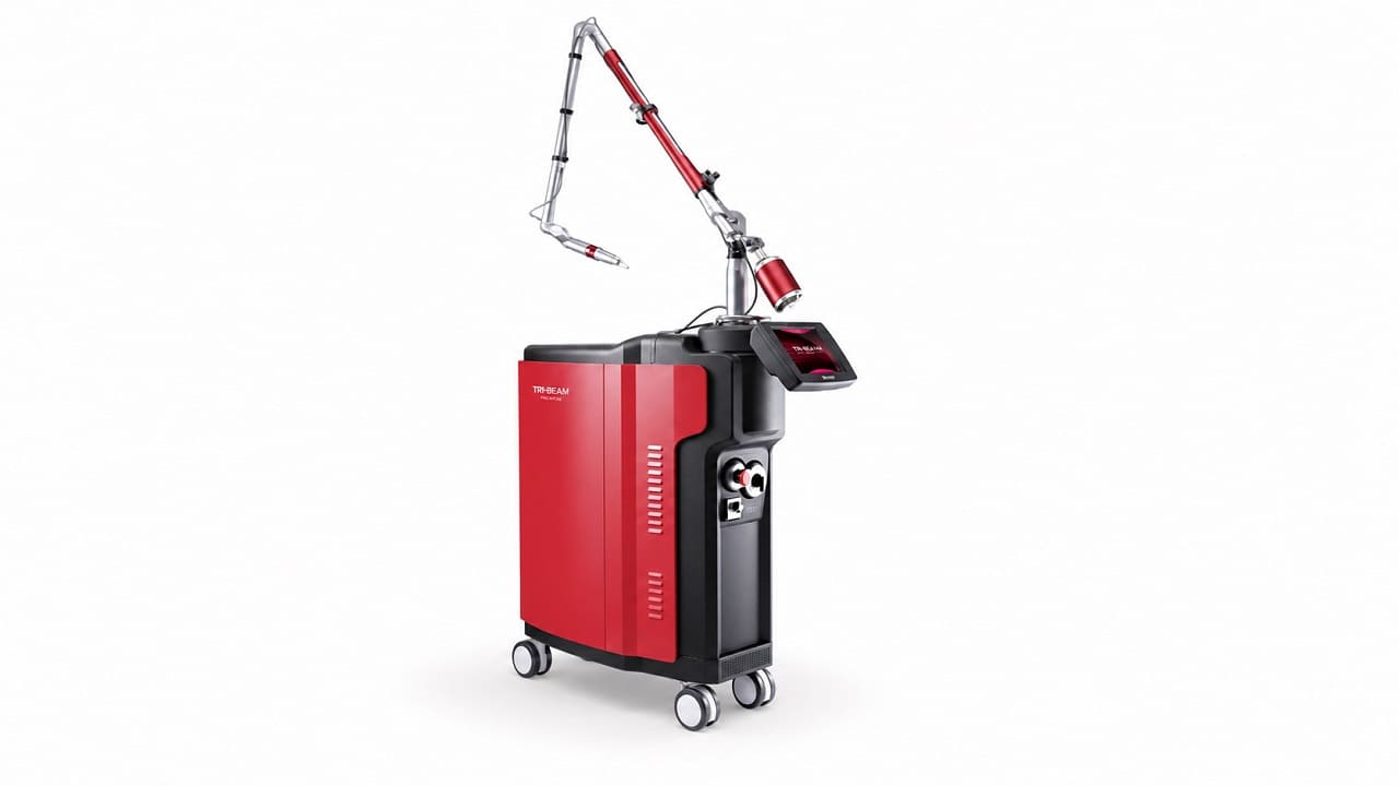 Mẫu máy laser tribeam xóa xăm trị nám chính ngạch chuẩn y khoa tại HPMED