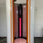 Mẫu máy tanning đứng ergoline essence 440 máy tắm nâu chính ngạch tại HPMED