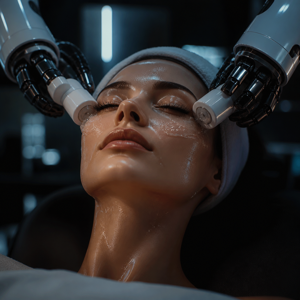 Tối ưu phác đồ điều trị da bằng AI: Cẩm nang chuyên sâu cho Spa & Phòng khám 2026 5 Tương lai AI và robot hỗ trợ dịch vụ spa thẩm mỹ