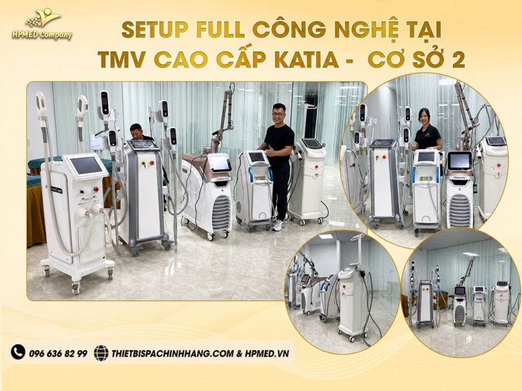 HPMED chuyển giao Laser Picotech cho TMV KATIA Hạ Long