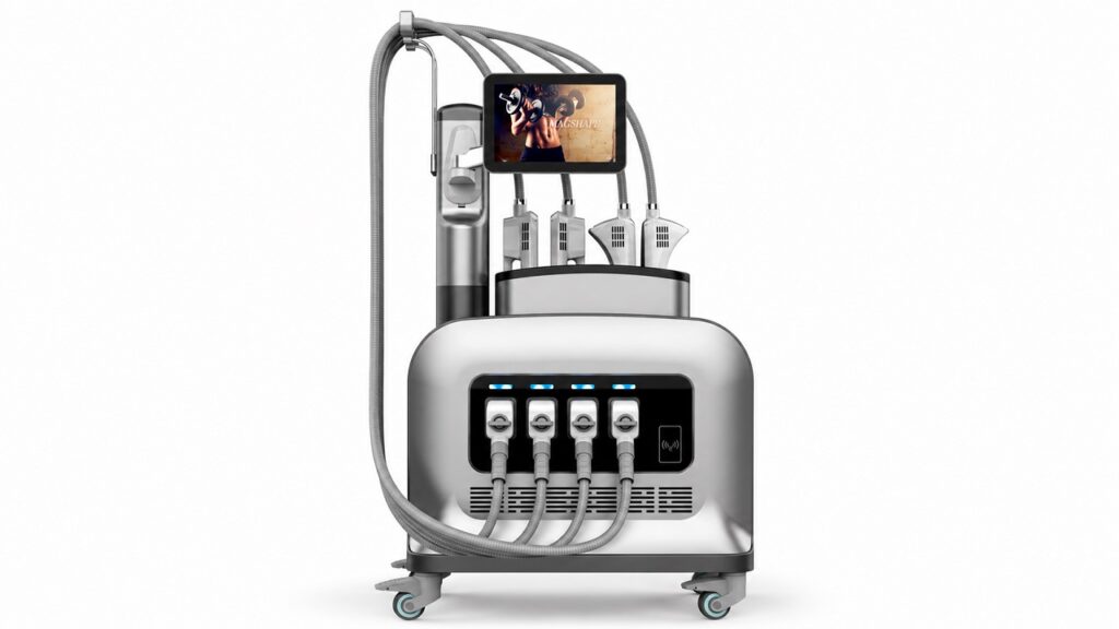 Mẫu máy giảm béo tăng cơ sculpting ems chính ngạch chuẩn y khoa tại HPMED