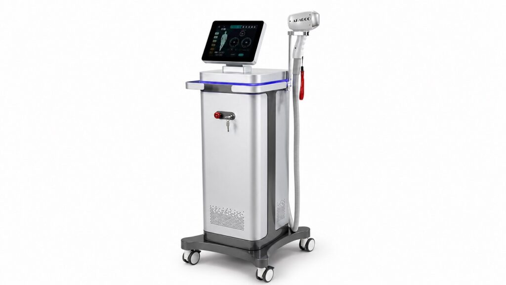 Mẫu máy triệt lông diode laser aeagoo c1 chính ngạch chuẩn y khoa tại HPMED