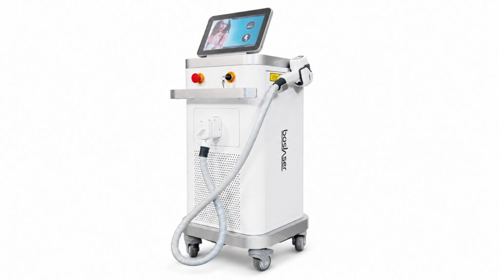 Mẫu máy triệt lông diode laser boslaser chính ngạch chuẩn y khoa tại HPMED