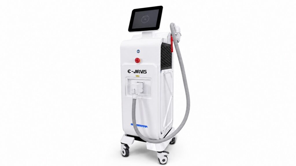 Mẫu máy triệt lông diode laser e-jarvis chính ngạch chuẩn y khoa tại HPMED