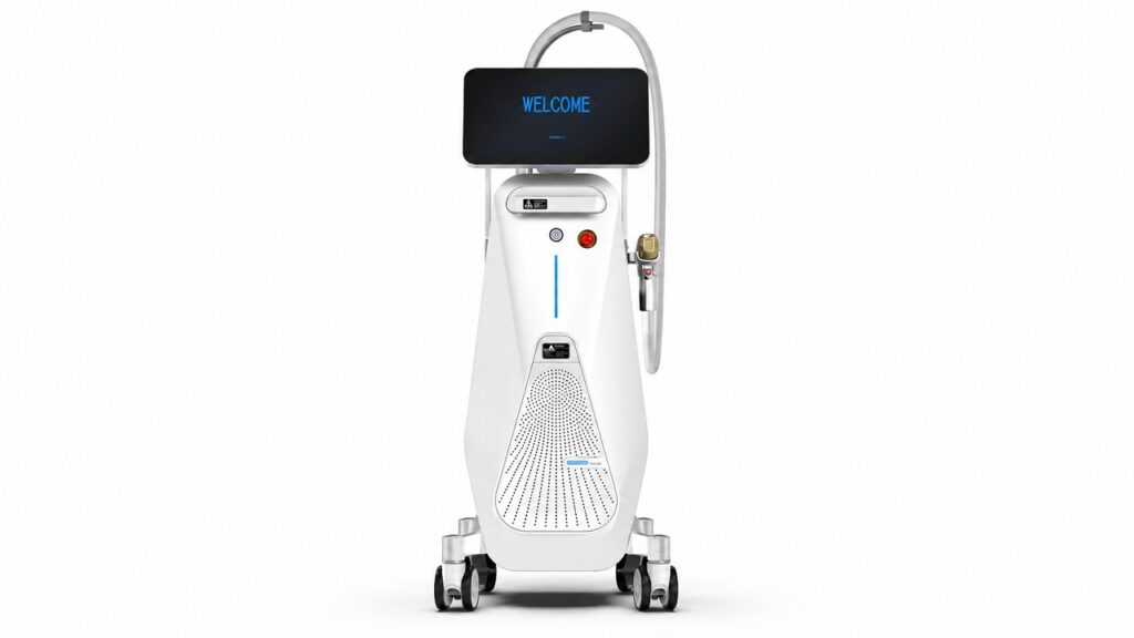 Mẫu máy triệt lông diode laser goldenlaser chính ngạch chuẩn y khoa tại HPMED