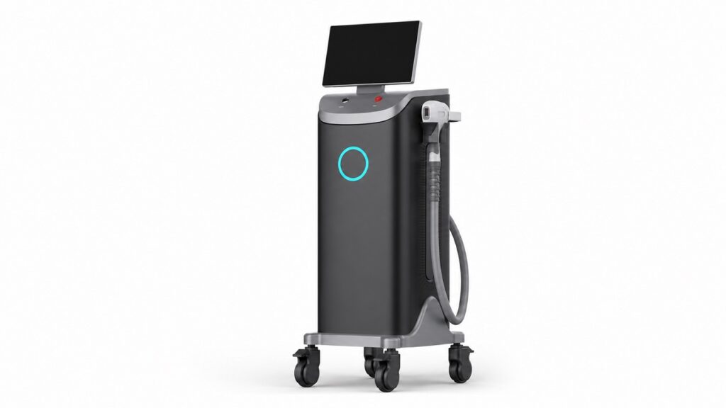 Mẫu máy triệt lông diode laser ruby chính ngạch chuẩn y khoa tại HPMED