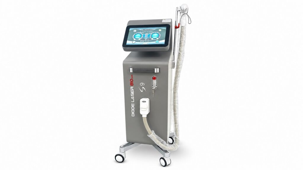 Mẫu máy triệt lông diode laser s9 chính ngạch chuẩn y khoa tại HPMED