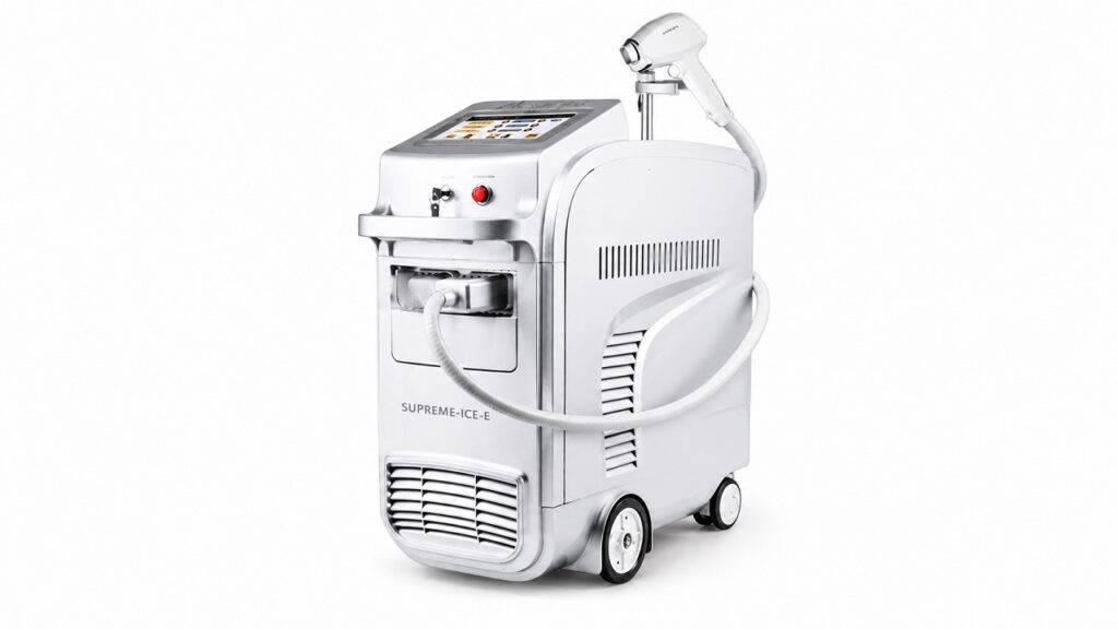 Mẫu máy triệt lông honkon supreme ice e chính ngạch chuẩn y khoa tại HPMED