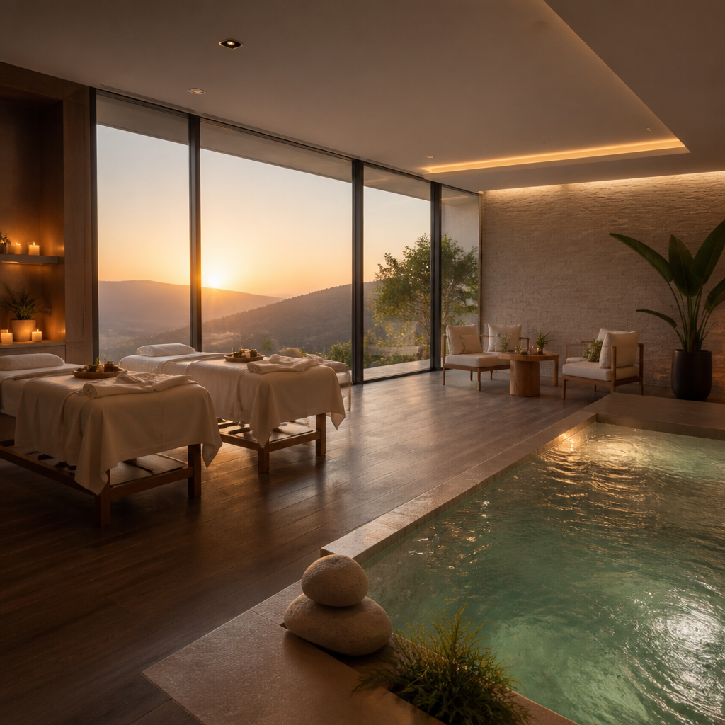 Không gian spa hiện đại thu hút khách hàng