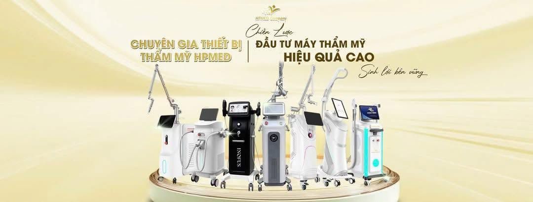 Ảnh bìa fanpage Máy Thẩm Mỹ HPMED Việt Nam
