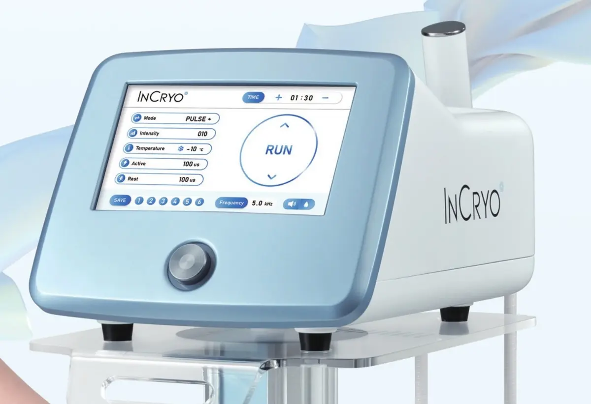 Máy Điện Di Lạnh INCRYO Hàn Quốc: Điện Di, Làm Lạnh Và Gia Nhiệt 2 Máy điện di lạnh INCRYO Hàn Quốc - hình ảnh thiết bị thực tế