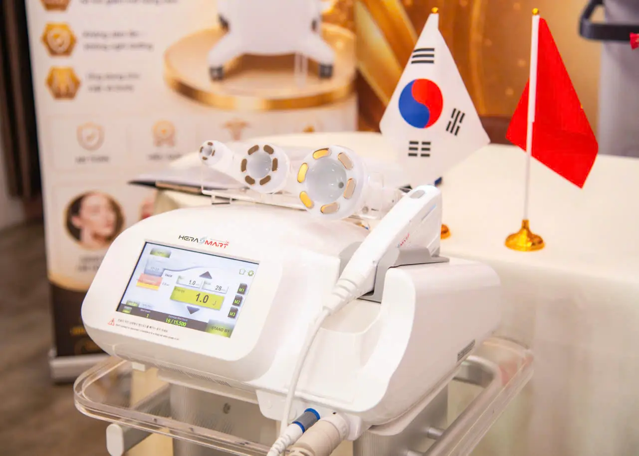 Cận cảnh máy HIFU Hera Smart Up Hàn Quốc tại ATBEAUTY