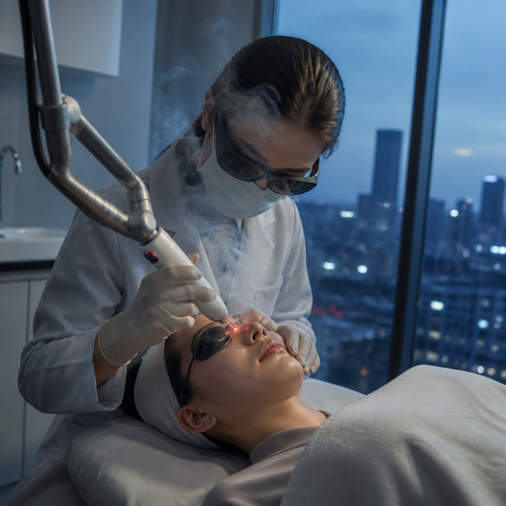 Tại sao cần máy hút khói CO2 laser trong spa/thẩm mỹ viện?