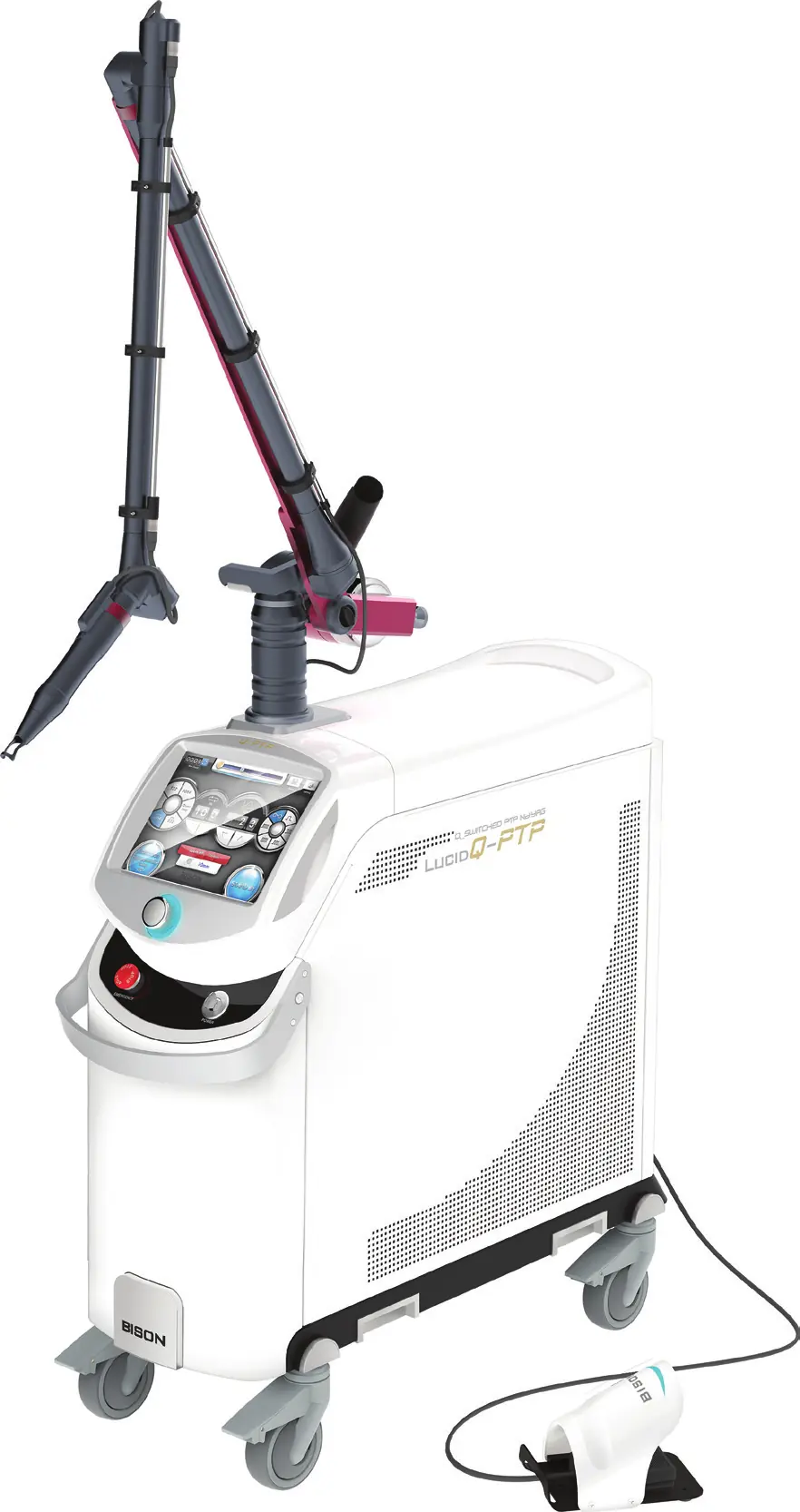 Máy Laser LUCID Q-PTP Hàn Quốc: Q-PTP Xung Kép 1064/532nm 2 Máy laser xóa xăm LUCID Q-PTP Nd:YAG 1064nm 532nm