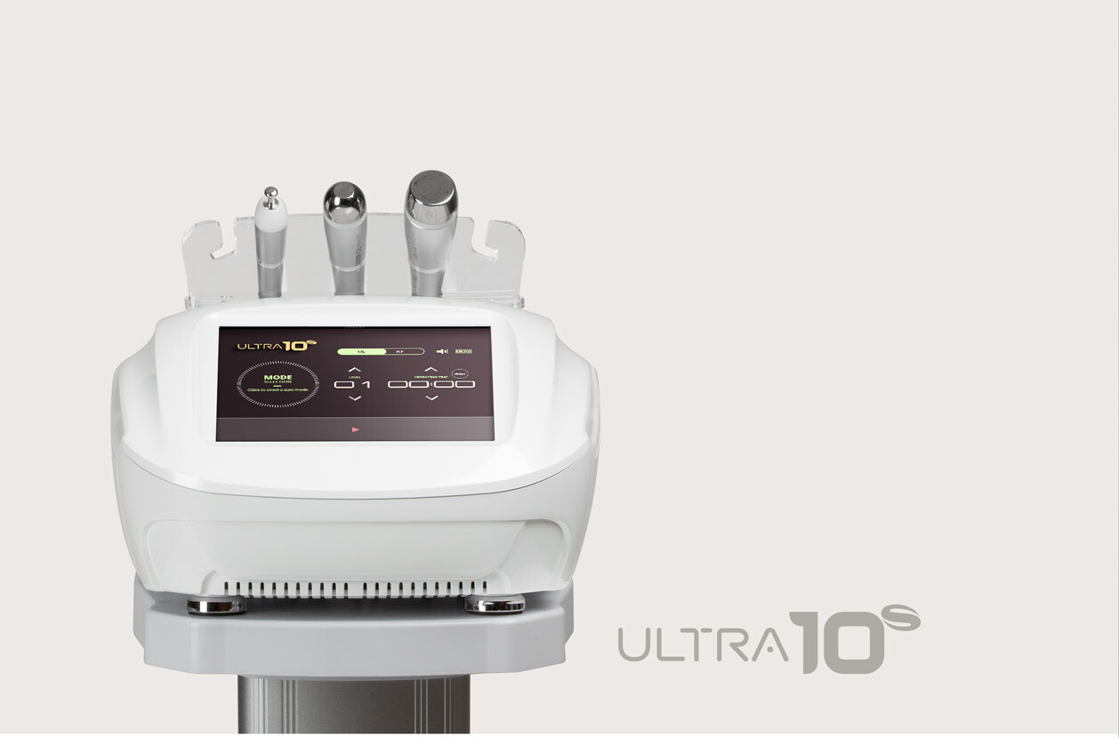 Máy Siêu Âm Giao Thoa ULTRA10-S Kết Hợp RF 4MHz 1 Máy siêu âm giao thoa ULTRA10-S với ba tay cầm siêu âm và RF 4MHz