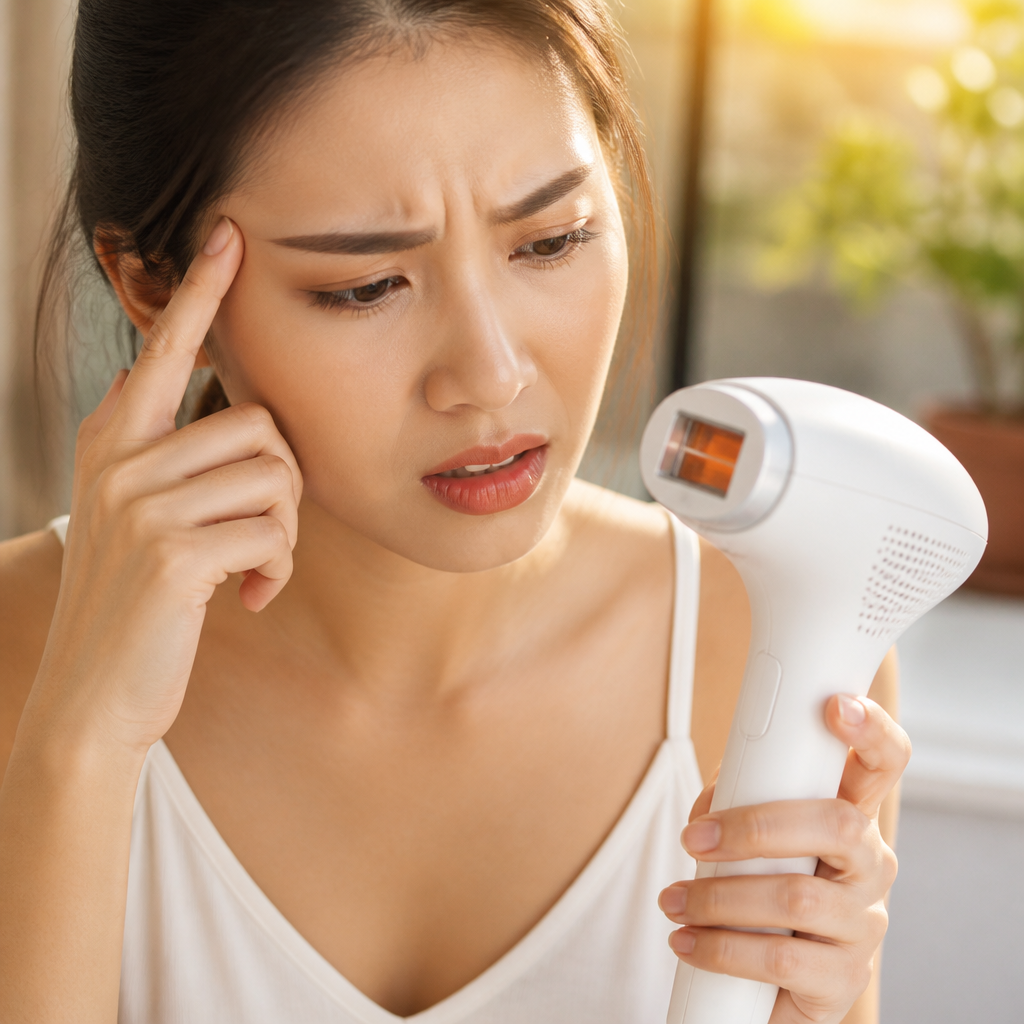 1. Sai lầm khi chọn công nghệ triệt lông không phù hợp là gì?