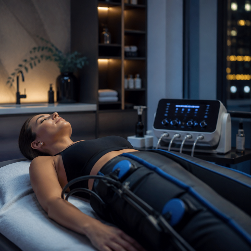 Thiết bị spa công nghệ cao cho phác đồ phục hồi da 2027