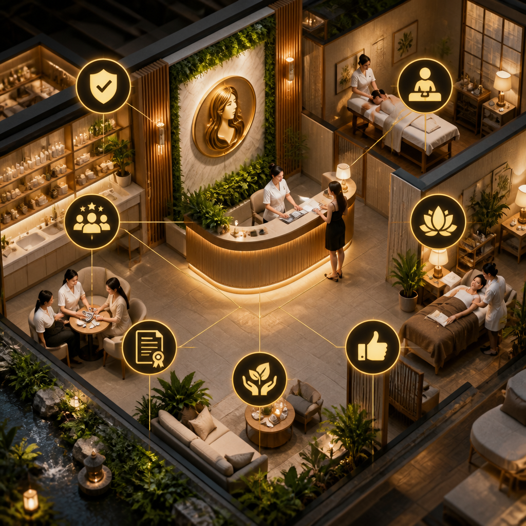 Top 5 Spa Quận 3 Uy Tín & Chất Lượng Nhất 2026: Đánh Giá Chi Tiết Từ Chuyên Gia 2 Các Tiêu Chí Cốt Lõi Để Đánh Giá Một Spa Uy Tín và Chất Lượng