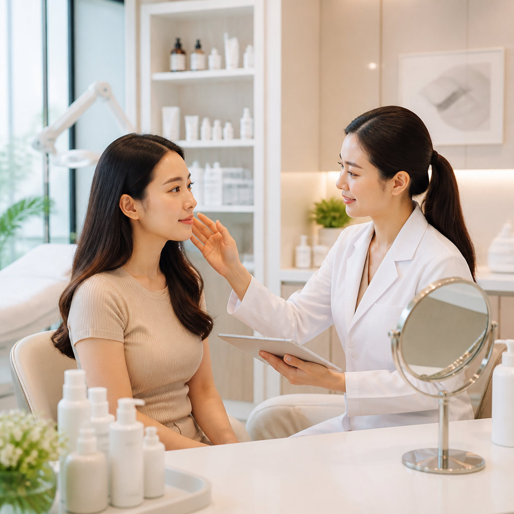 Chuyên gia tư vấn cá nhân hóa liệu trình trị nám cho khách hàng