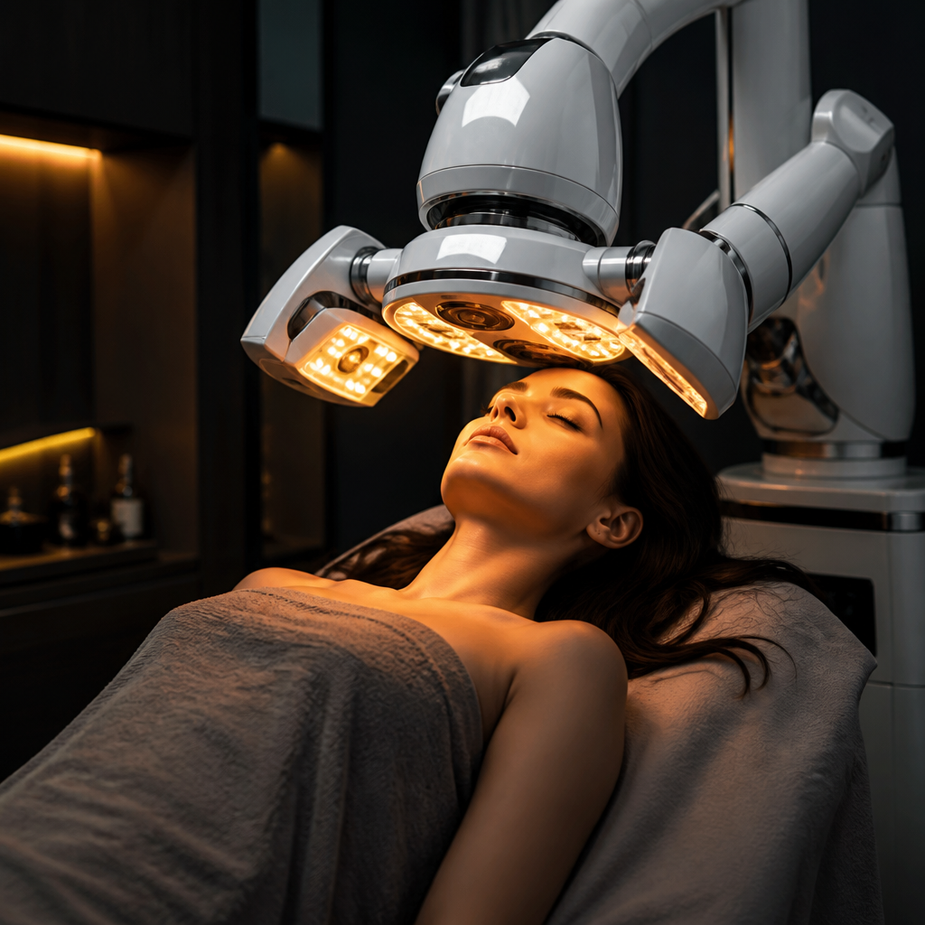 Thiết bị spa tích hợp AI hiện đại