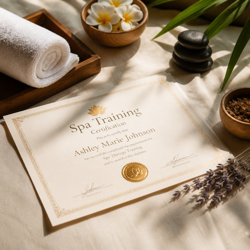 Xu Hướng Đào Tạo Nghề Spa 2026: Kỹ Năng Cần Có Trong Kỷ Nguyên AI & Trải Nghiệm Khách Hàng 4 Chứng chỉ đào tạo spa uy tín được cấp cho học viên sau khóa học chuyên nghiệp